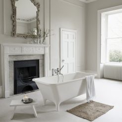 Natural Stone Freestanding Bath.